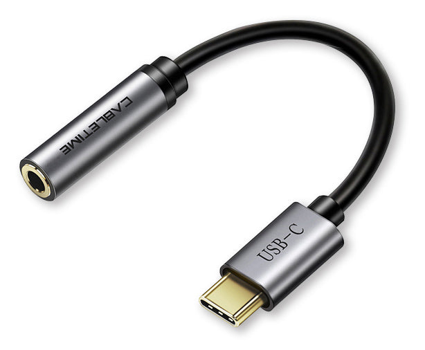 CABLETIME αντάπτορας USB-C σε 3.5mm CT-CMAUDIO, γκρι