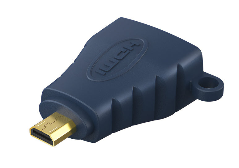 CABLETIME αντάπτορας micro HDMI σε HDMI HA16R, 4K/60Hz, μπλε