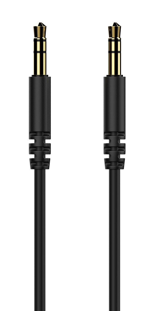CELEBRAT καλώδιο ήχου 3.5mm AU-01, AUX, 1m, μαύρο