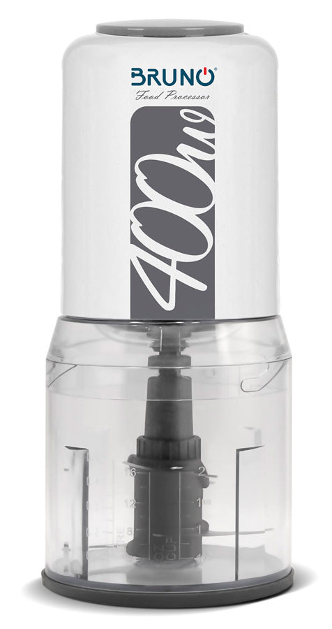 BRUNO πολυκόπτης BRN-0088, 2 ταχύτητες, 400W, 500ml, 4 λεπίδες, λευκός