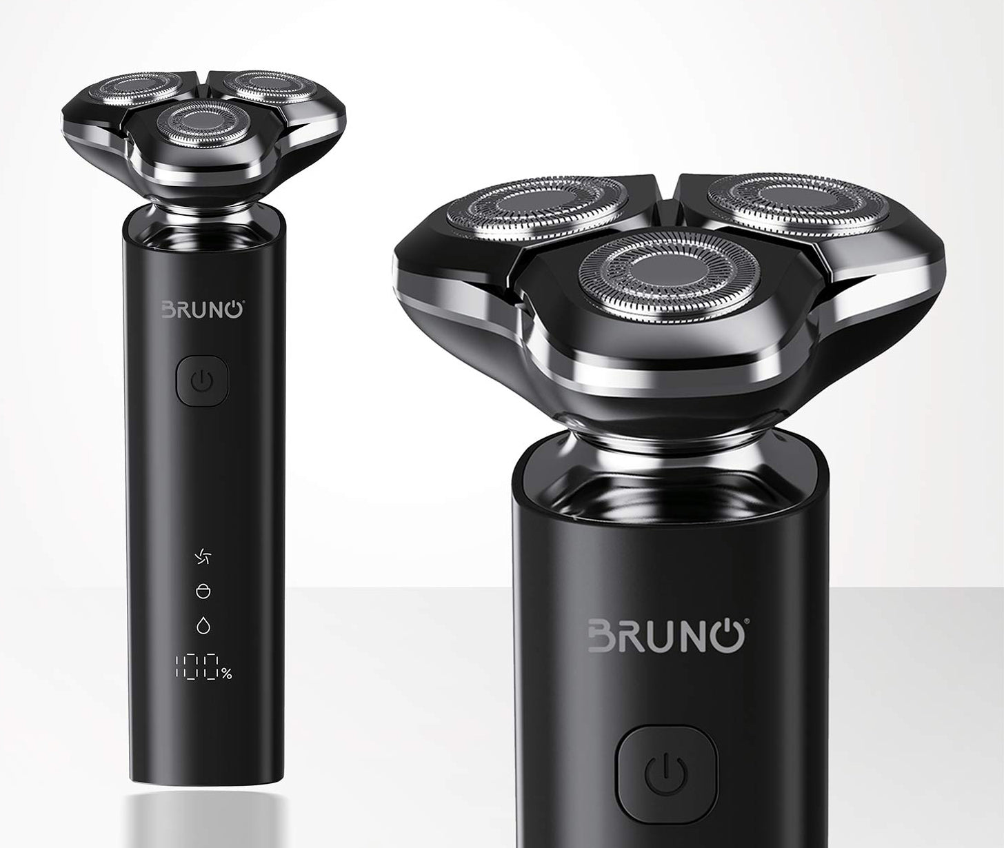 BRUNO BRN-0223 Ξυριστική Μηχανή Προσώπου επαναφορτιζόμενη, μαύρη