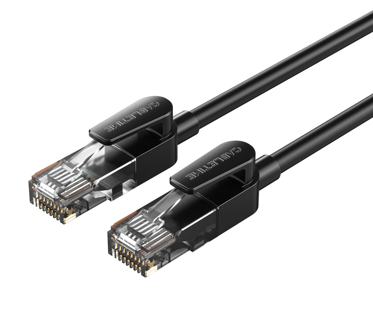 CABLETIME καλώδιο δικτύου CT-CAT6U, CAT 6 UTP, 250 MHz, CCA, 0.5m, μαύρο