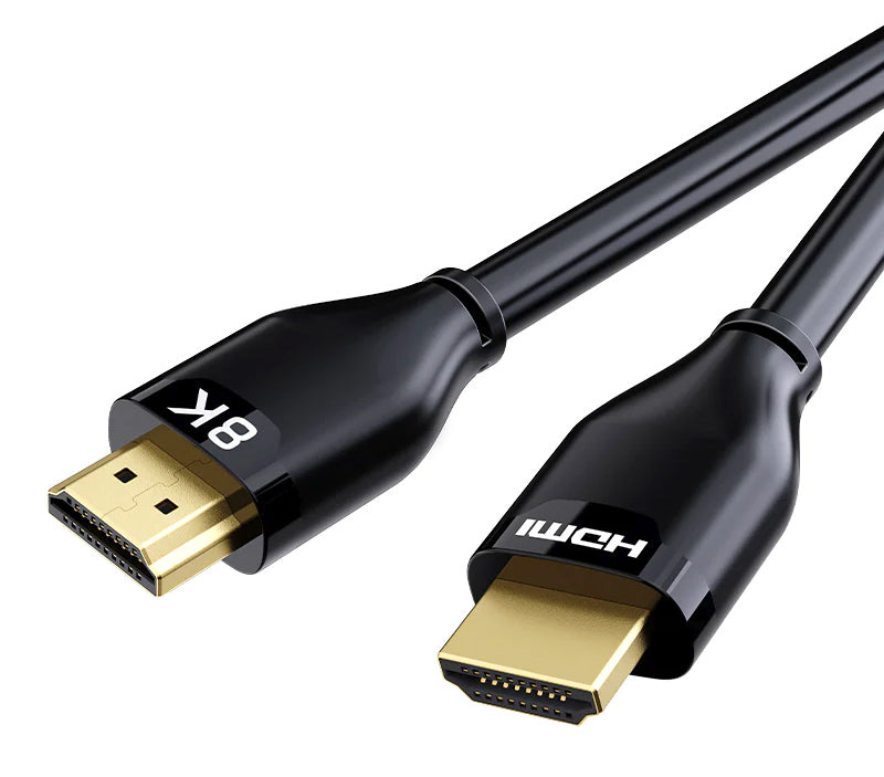 CABLETIME καλώδιο HDMI 2.1 CT-HM8K με Ethernet, 8K/60Hz, 48 Gbps, 1m, μαύρο