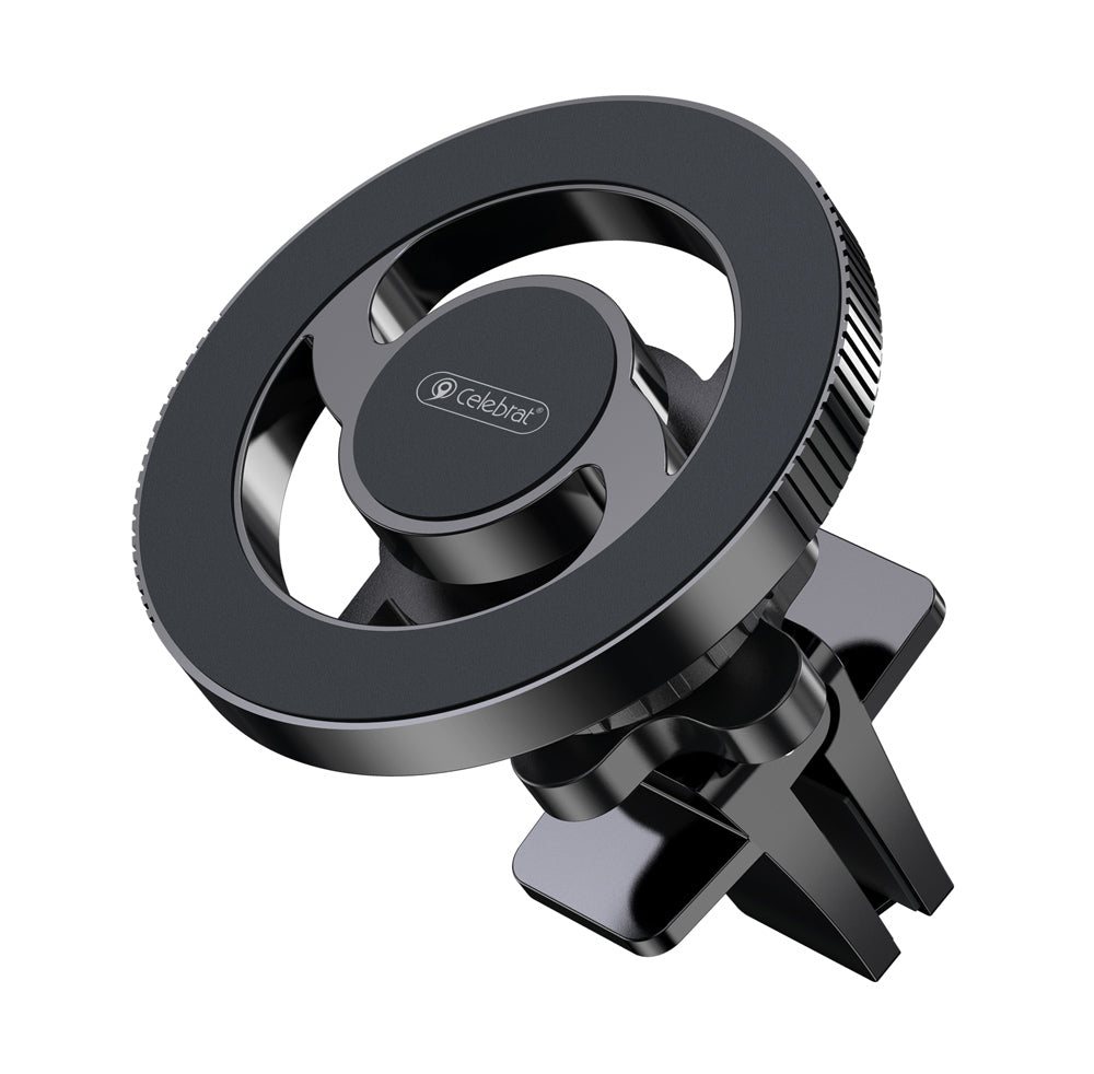 CELEBRAT βάση smartphone αυτοκινήτου HC-13, αεραγωγών, μαγνητική, μαύρη