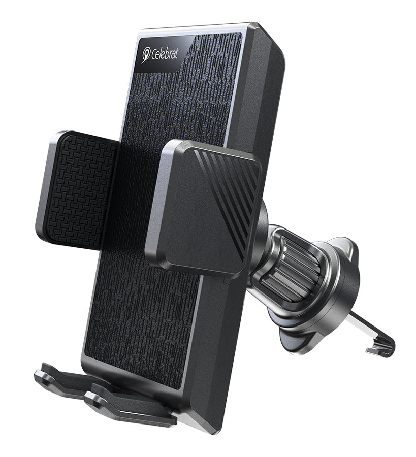 CELEBRAT βάση smartphone αυτοκινήτου HC-25 για αεραγωγούς, μαύρη