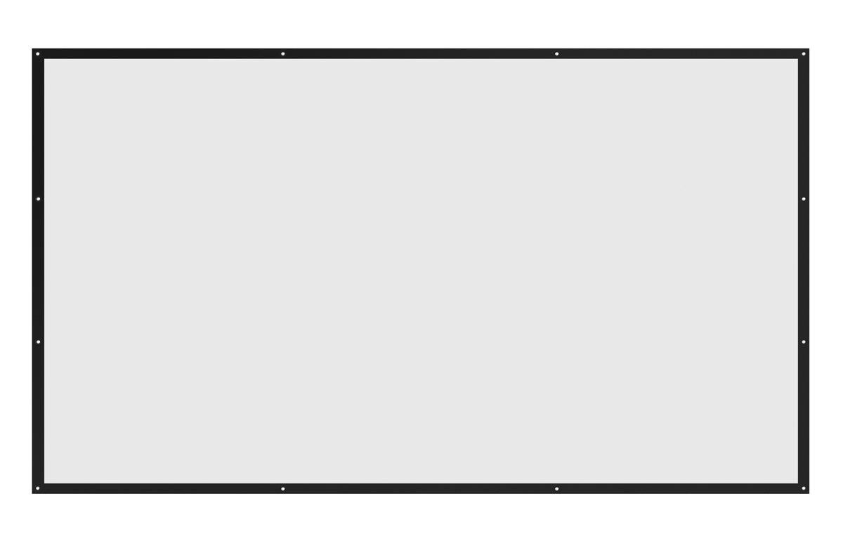 BRATECK οθόνη προβολής projector τοίχου PEGA100, 221x124cm, 16:9/100", fixed