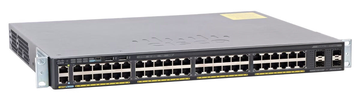 CISCO used Switch Catalyst WS-C2960X-48FPS-L, 48x 10/100/1000 POE+