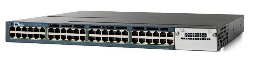 CISCO used Catalyst WS-C3560X-48P-L Switch, 48 ports PoE, 1x PSU, Managed